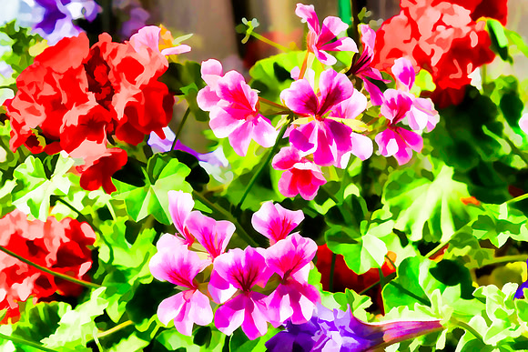 Floral Design 5 Light