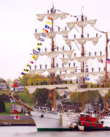 The Cuauhtemoc Visits New London