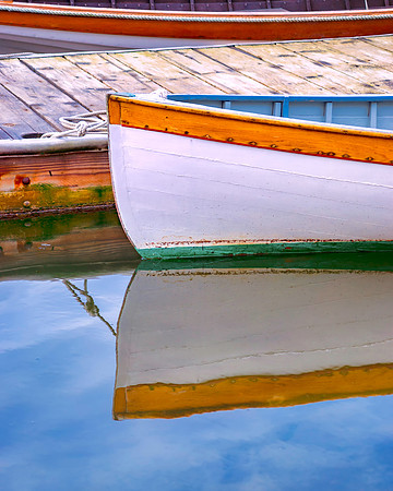 Reflective Skiff