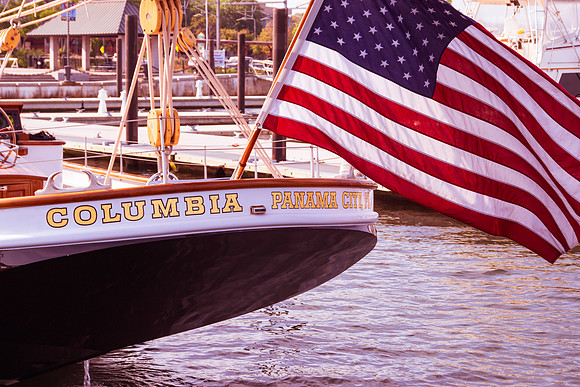 Columbia From The Stern
