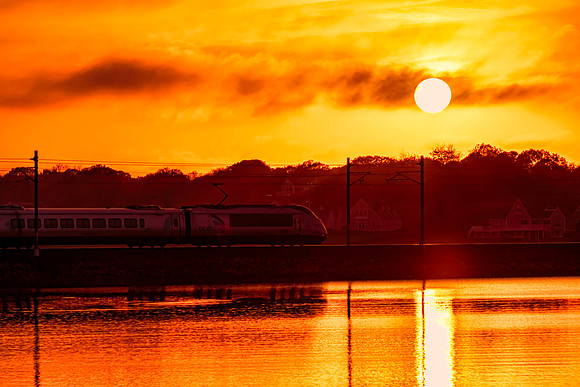 Acela Sunset