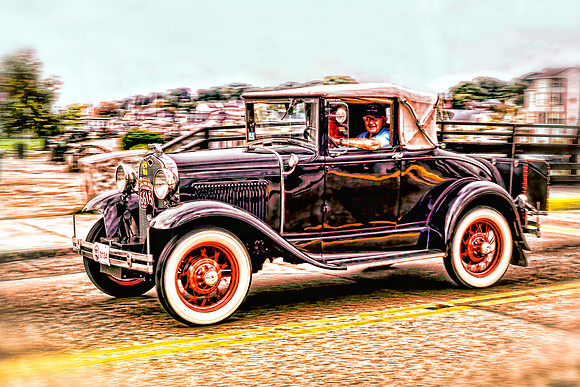 Zipping Through Town