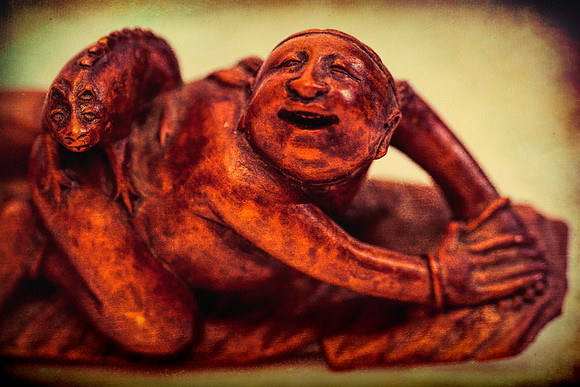 Creepy Things On The Mantel 4