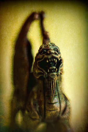 Creepy Things On The Mantel 1
