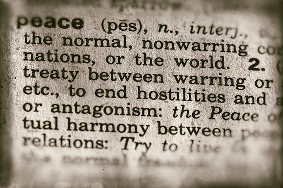 Forgotten Meanings Peace