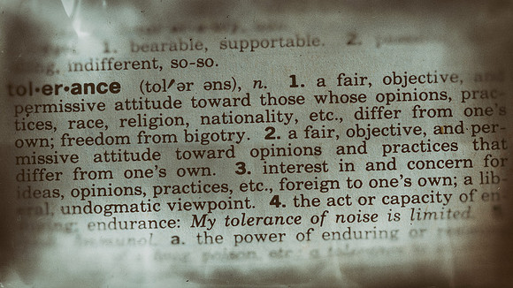Forgotten Meanings Tolerance